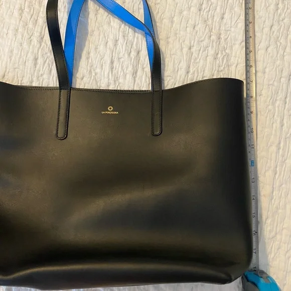 Leather Tote by La Portegna - Picture 3 of 7